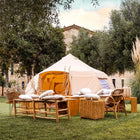 Luna yurt canvas glamping bell tent boutique camping