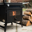 pizza oven wood burning stove glamping boutique camping tent glamping