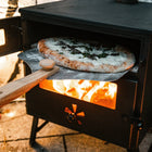 pizza oven wood burning stove glamping boutique camping tent glamping