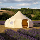 Luna yurt canvas glamping bell tent boutique camping
