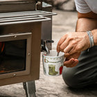 Pizza Oven Plus Wood Burning Stove - Bundle Kit - Boutique Camping  Woodburning Stove