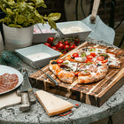wood pizza oven burning stove boutique camping heater cover bell tent temperature gauge glamping