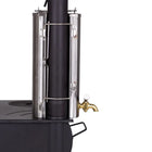 boutique camping wood burning stove accessory kettle water heater glamping