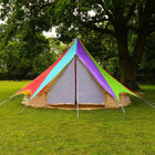 boutique camping bell tent porch curved canopy awning glamping bell tent