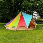 boutique camping bell tent porch curved canopy awning glamping bell tent