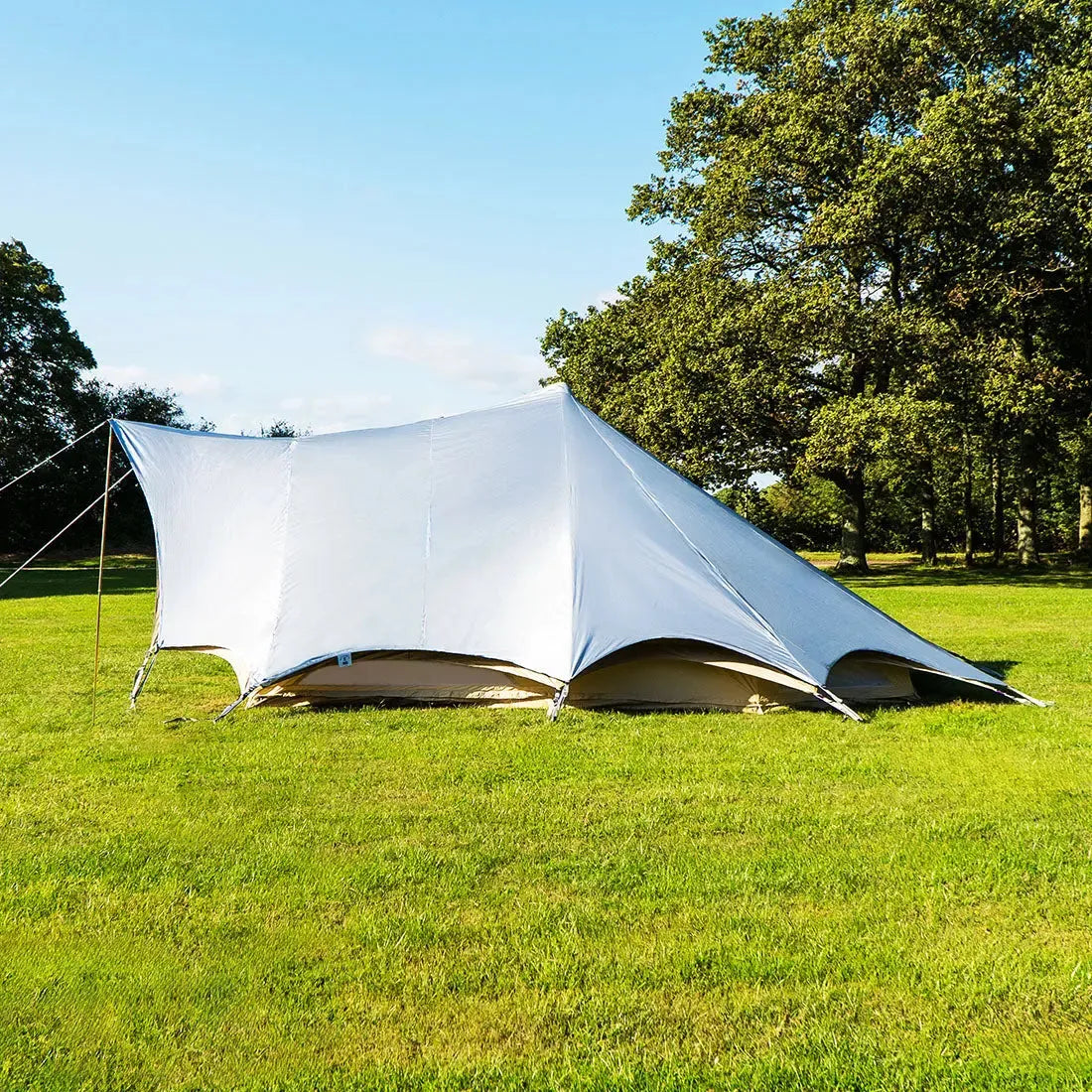 boutique camping bell tent porch curved canopy awning glamping bell tent