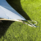 boutique camping bell tent porch curved canopy awning glamping bell tent