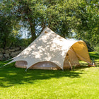 canvas star bell tent tipi boutique Camping glamping