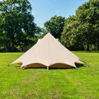 boutique camping bell tent porch curved canopy awning glamping bell tent