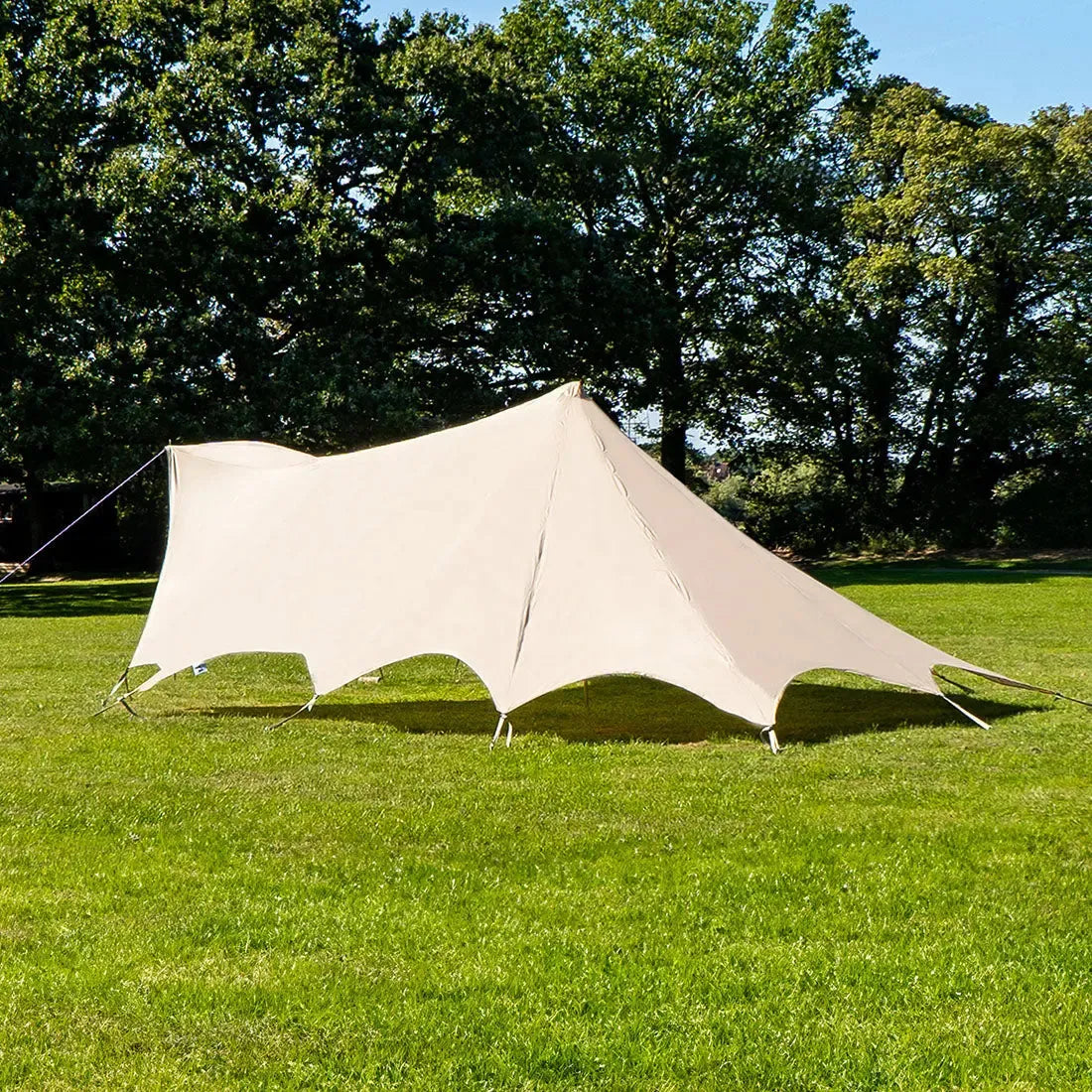 boutique camping bell tent porch curved canopy awning glamping bell tent