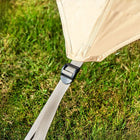 boutique camping bell tent porch curved canopy awning glamping bell tent
