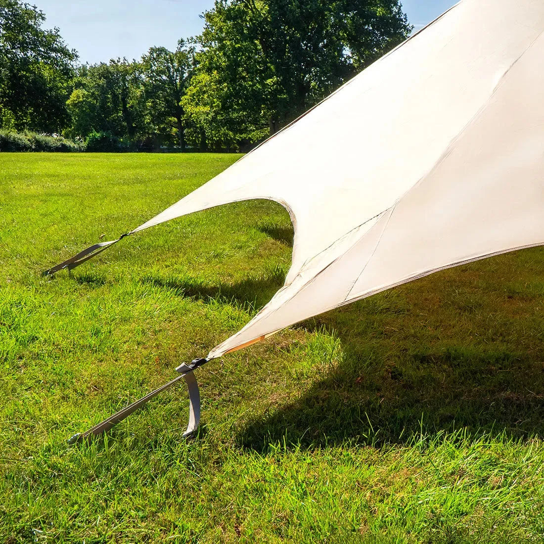boutique camping bell tent porch curved canopy awning glamping bell tent