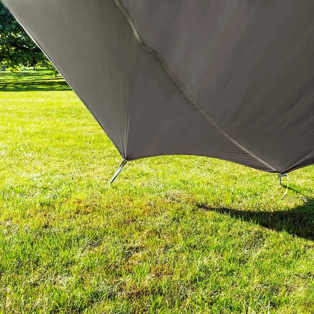boutique camping bell tent porch curved canopy awning glamping bell tent