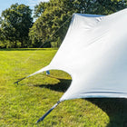 boutique camping bell tent porch curved canopy awning glamping bell tent