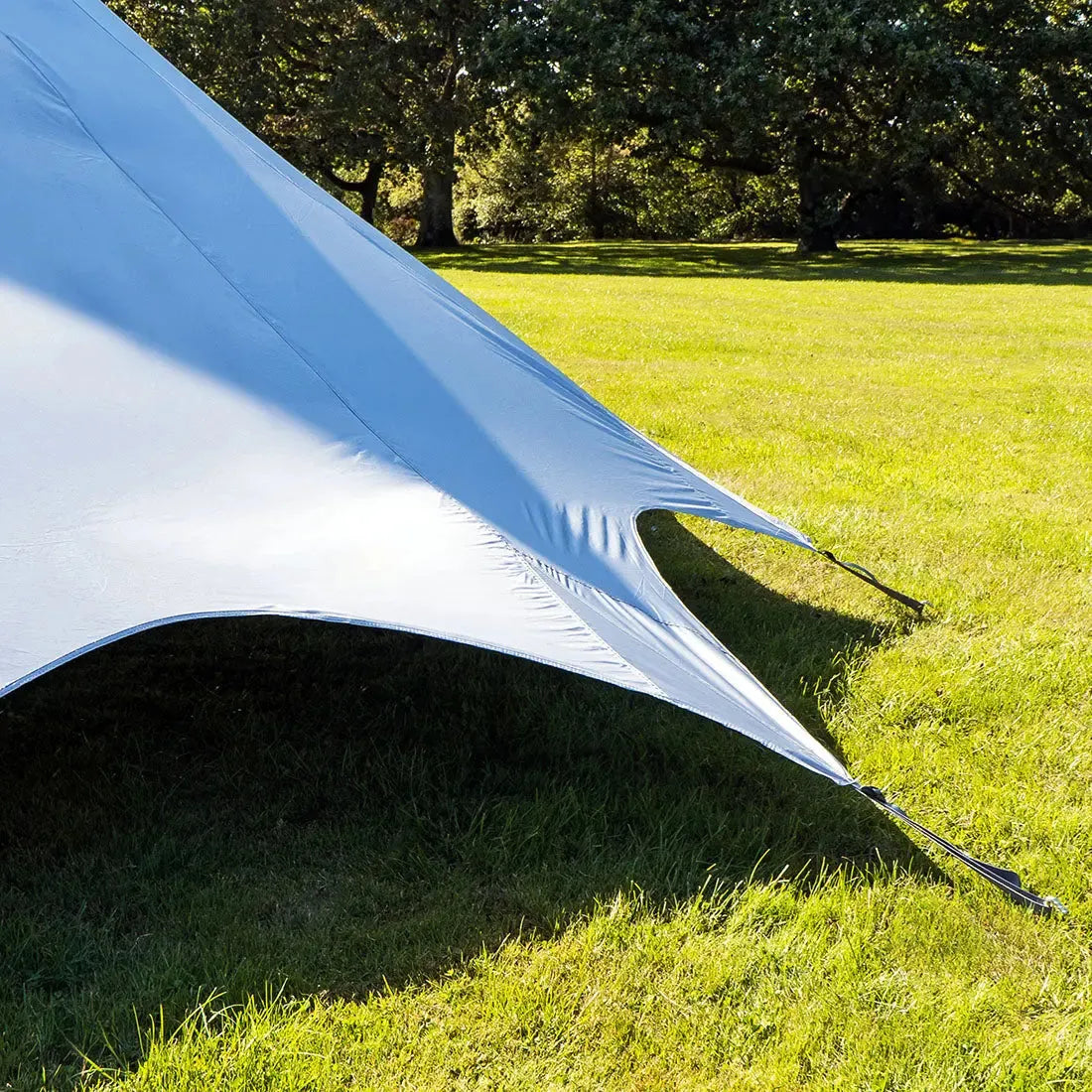 boutique camping bell tent porch curved canopy awning glamping bell tent