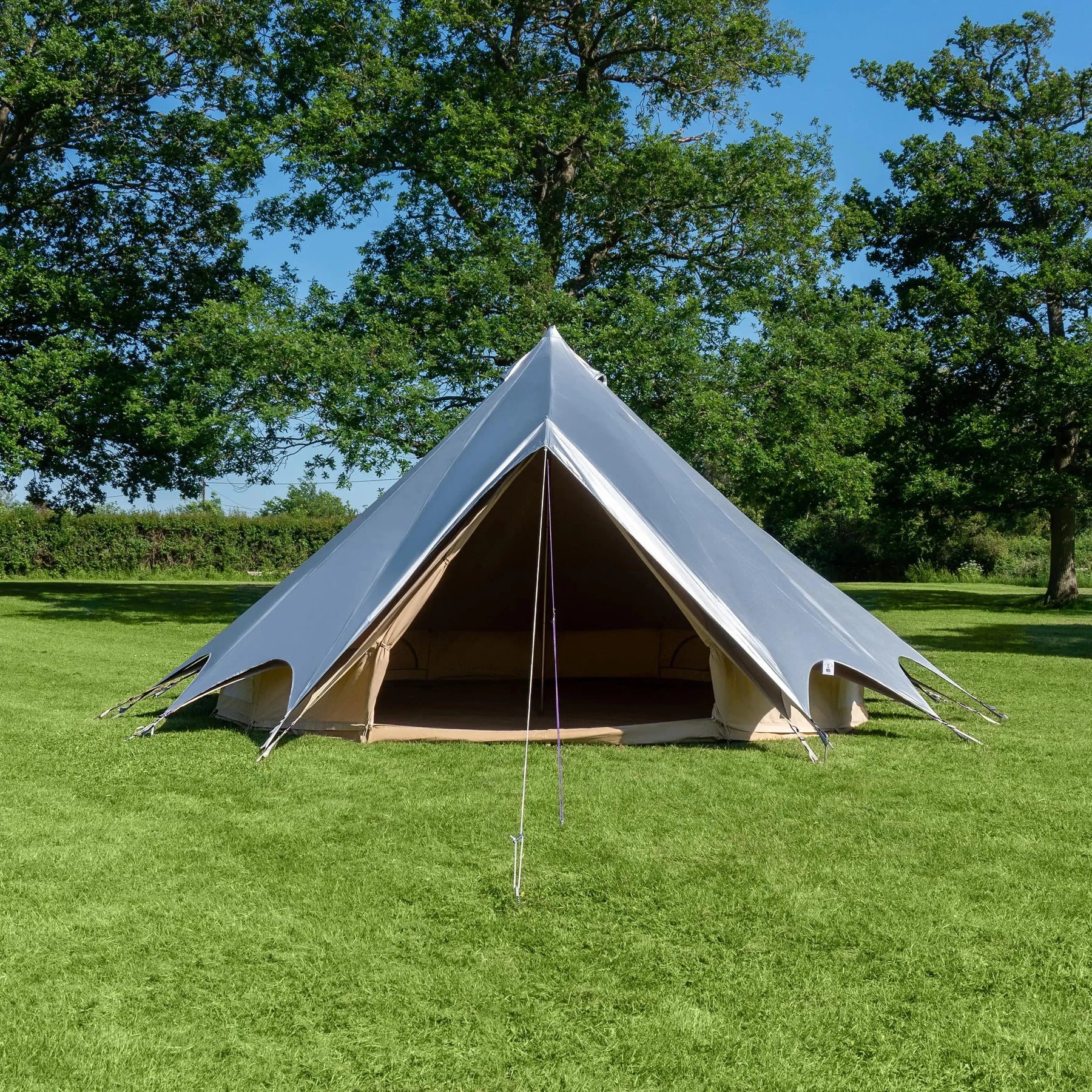 boutique camping bell tent porch curved canopy awning glamping bell tent