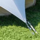 boutique camping bell tent porch curved canopy awning glamping bell tent