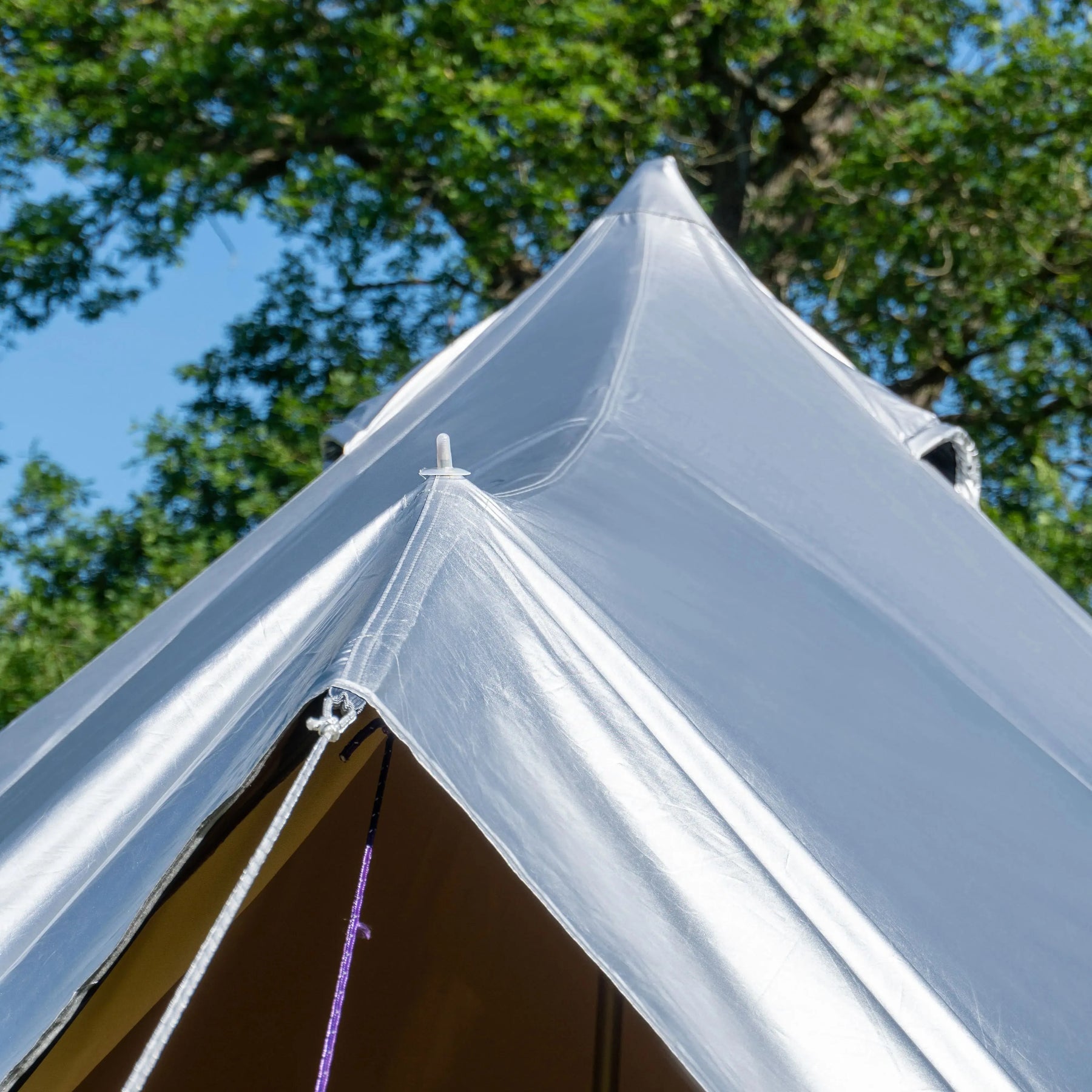 boutique camping bell tent porch curved canopy awning glamping bell tent