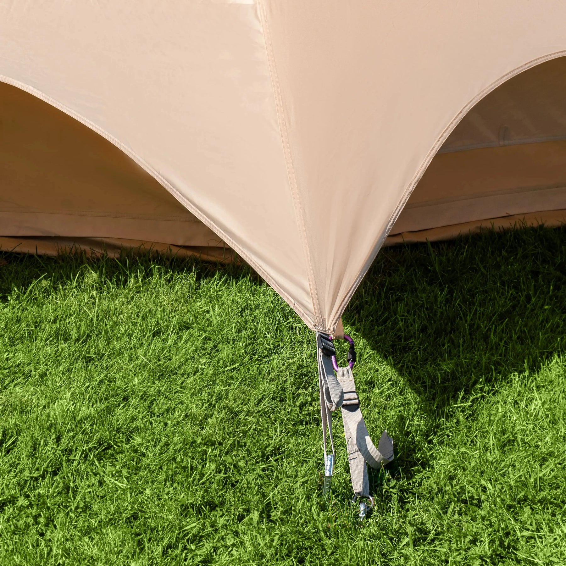 boutique camping bell tent porch curved canopy awning glamping bell tent