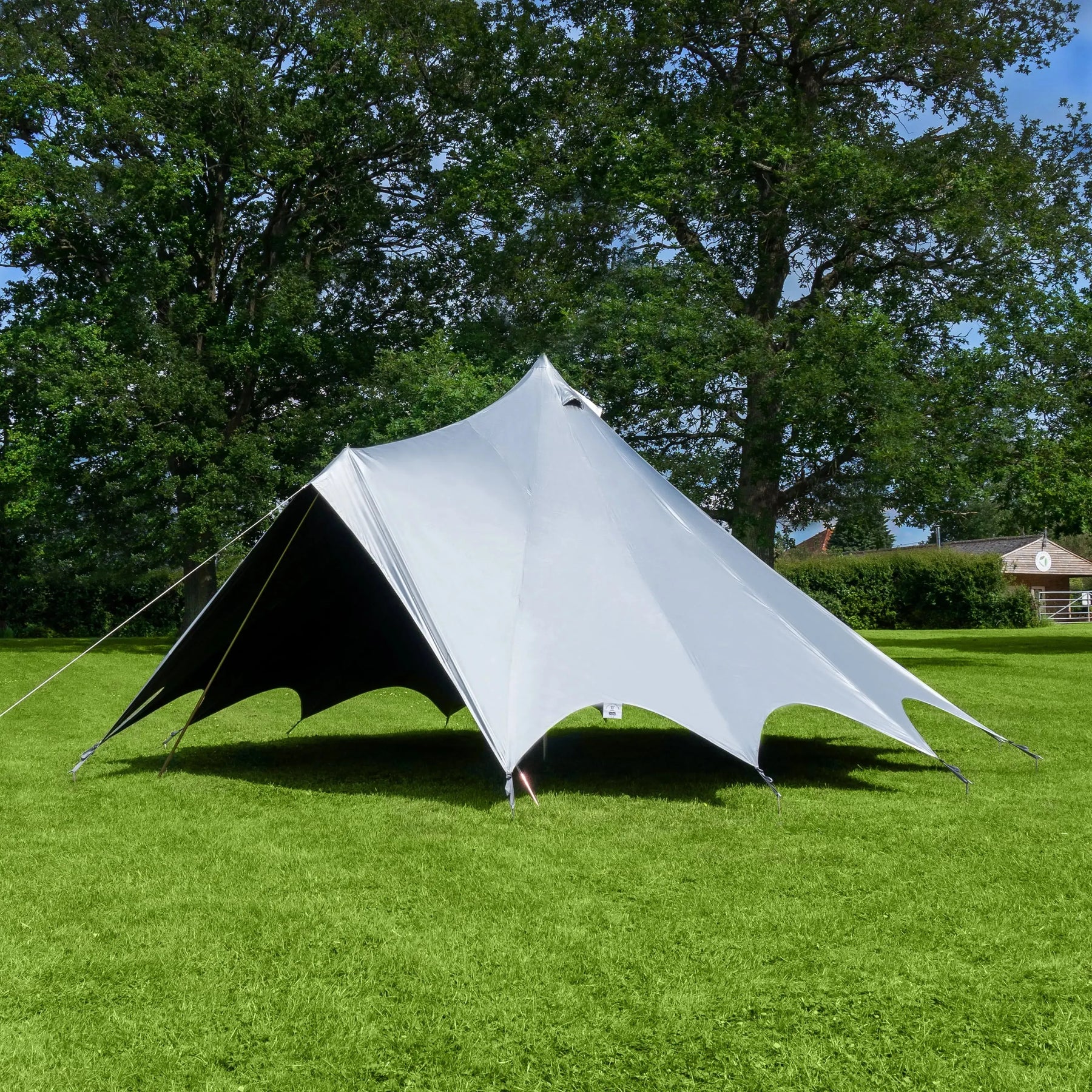 boutique camping bell tent porch curved canopy awning glamping bell tent
