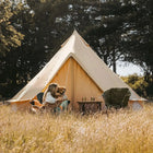 boutique camping CLASSIC CAMPING BELL TENT TIPI GLAMPING CANVAS