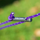 reflective bell tent guy rope with toggle classic glamping bell tent boutique camping