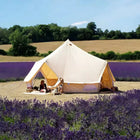 classic bell tent tipi double quad multi door canvas glamping boutique camping