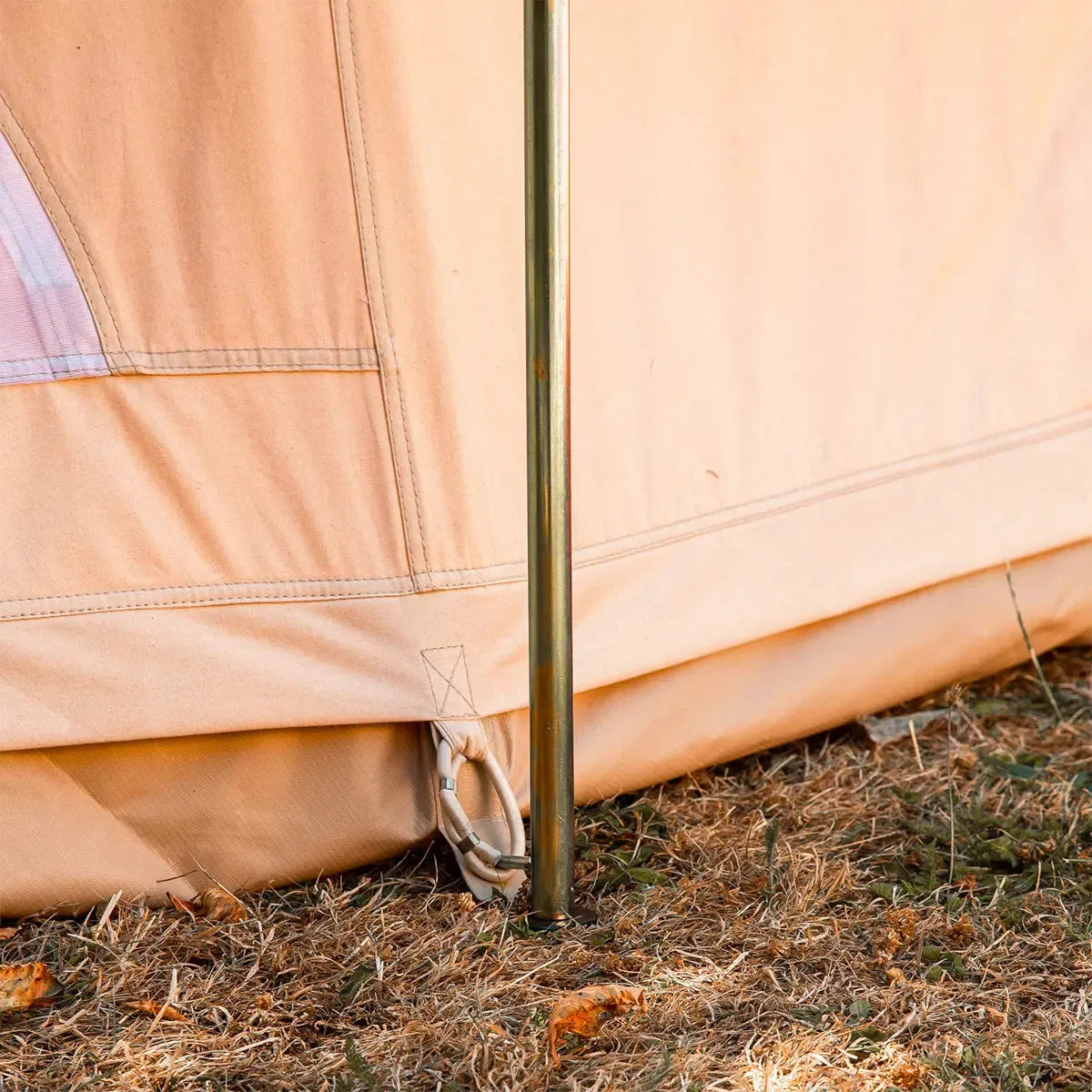 boutique camping tent Space Saver Reducer Pole pegs