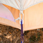 boutique camping tent Space Saver Reducer Pole pegs