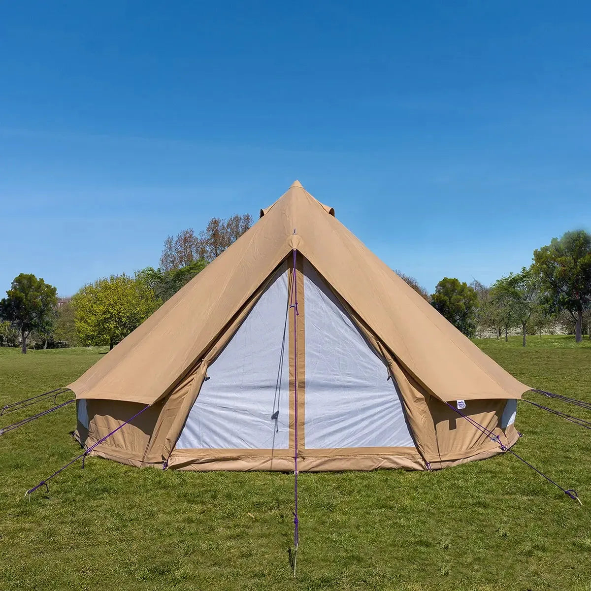 boutique camping CLASSIC CAMPING BELL TENT TIPI GLAMPING CANVAS