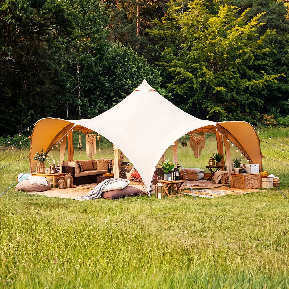 Phoenix Tent - 5m Sandstone - Polycotton Lite 200gsm