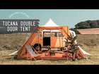 canvas glamping yurt dutch bell tent with awning porch boutique camping