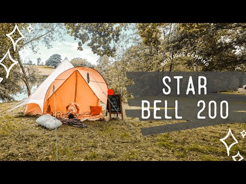 canvas star bell tent tipi boutique Camping glamping