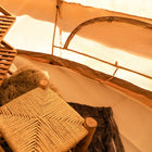 Recycled half moon Polypropylene Matting glamping tent boutique camping