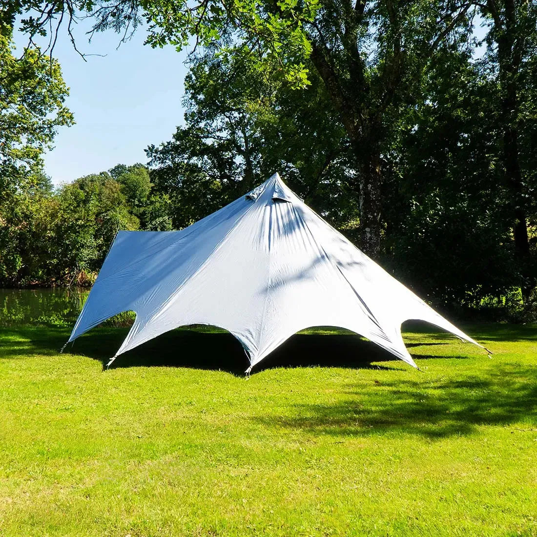 boutique camping bell tent porch curved canopy awning glamping bell tent