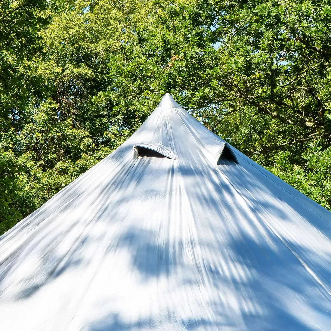 boutique camping bell tent porch curved canopy awning glamping bell tent