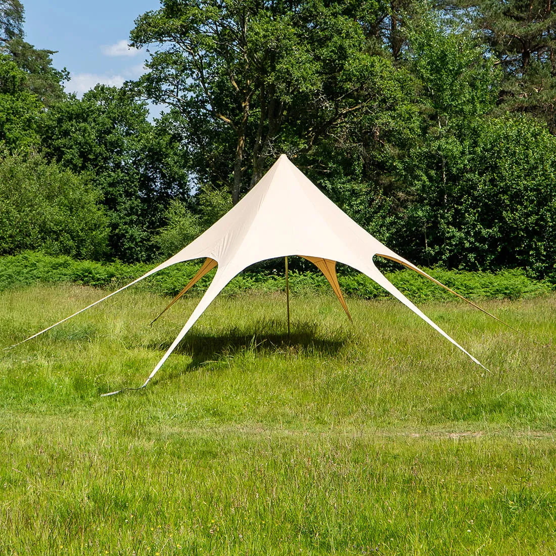 10m Star Shade Canopy Boutique Camping - Main Image