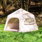 3/4 view of boutique camping stellar tent