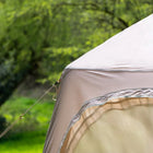 close up shot of stellar tent