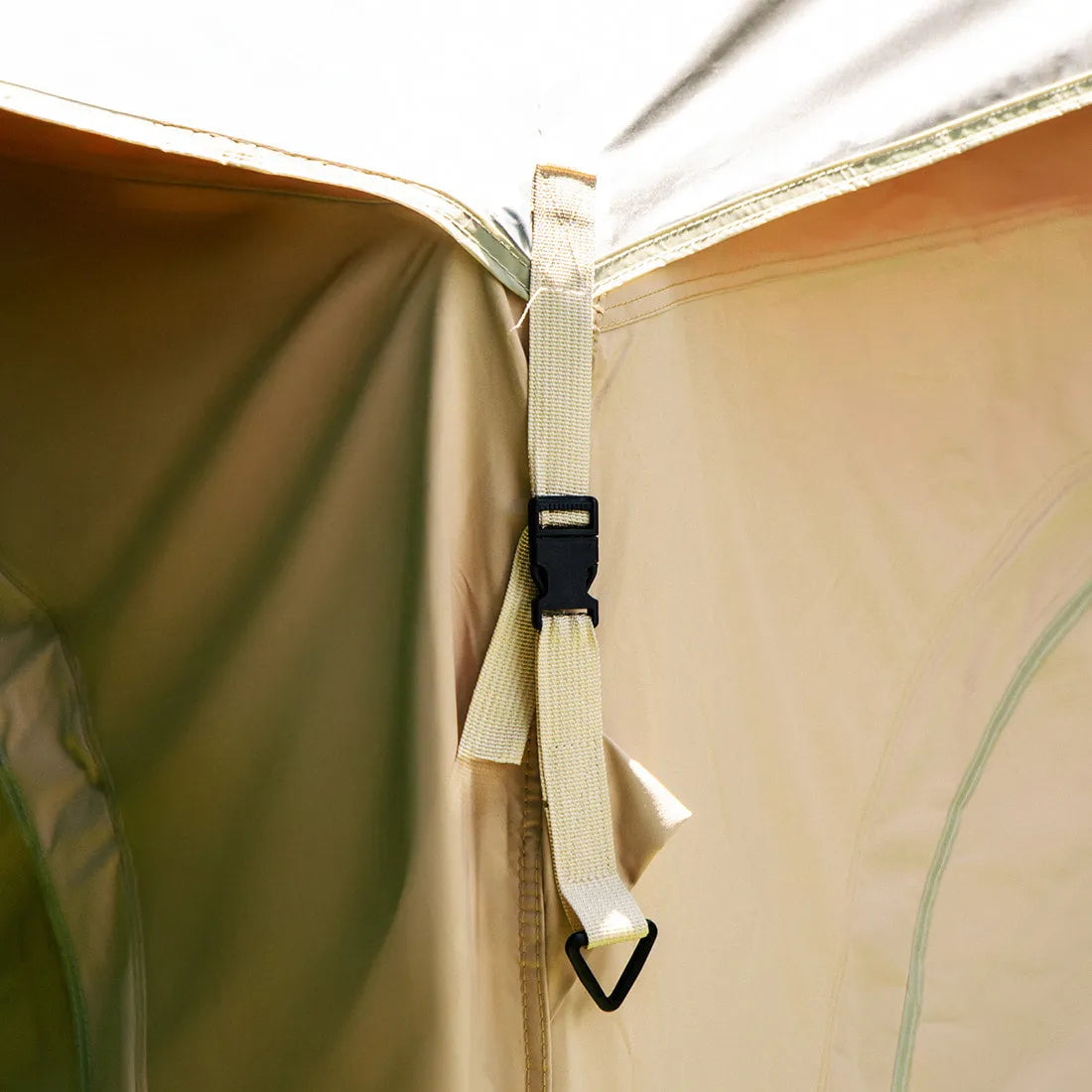 boutique camping stellar festival tent reflective tent cover