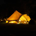 canvas star bell tent tipi boutique Camping glamping