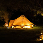 canvas star bell tent tipi boutique Camping glamping