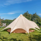 canvas star bell tent tipi boutique Camping glamping