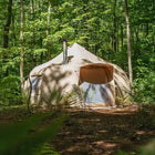 Luna yurt canvas glamping bell tent boutique camping
