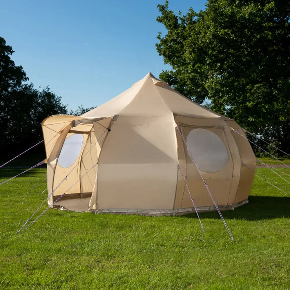 Luna yurt canvas glamping bell tent boutique camping