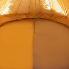 Recycled half moon Polypropylene Matting glamping tent boutique camping