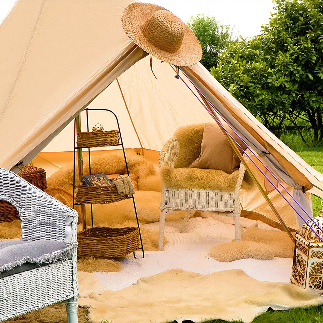 How-To-Put-Up-A-Bell-Tent Boutique Camping