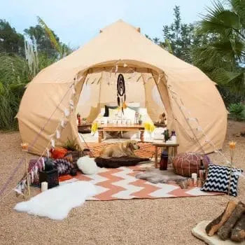 AN INDIAN SUMMER WITH BOUTIQUE CAMPING