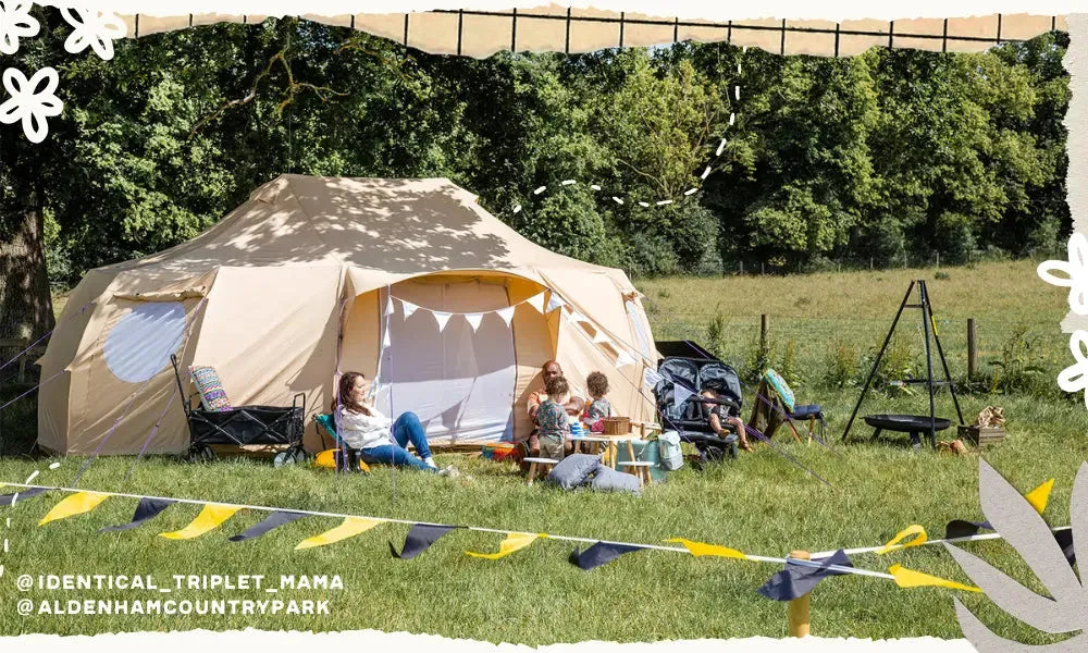 Stylish Staycations in a Bell Tent Boutique Camping Style! Est 2010