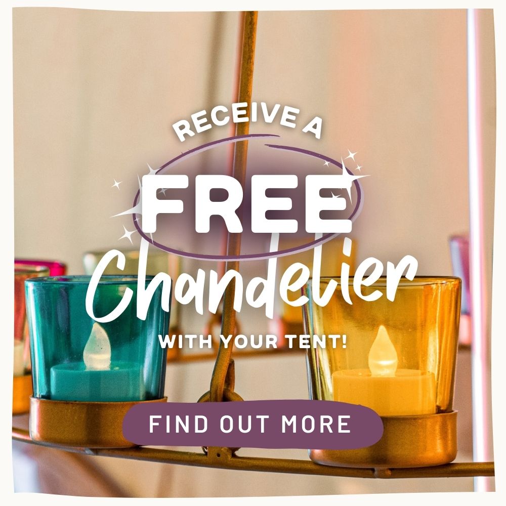 FREE this week, put the glam into glamping!